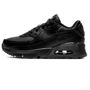 Kids Nike Air Max 90 LTR GS Triple Black